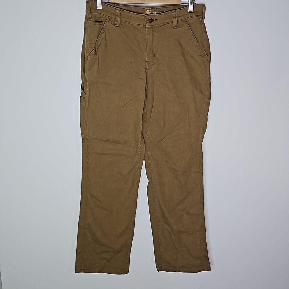 Carhartt tan size 8 original fit pants